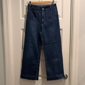 PILCRO Colette Wide Leg Crop